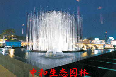雕塑喷泉设计